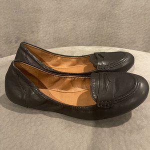 Lucky Brand Emmie Ballet Flats | Black Alsinalth | Size 9.5 (Women's)